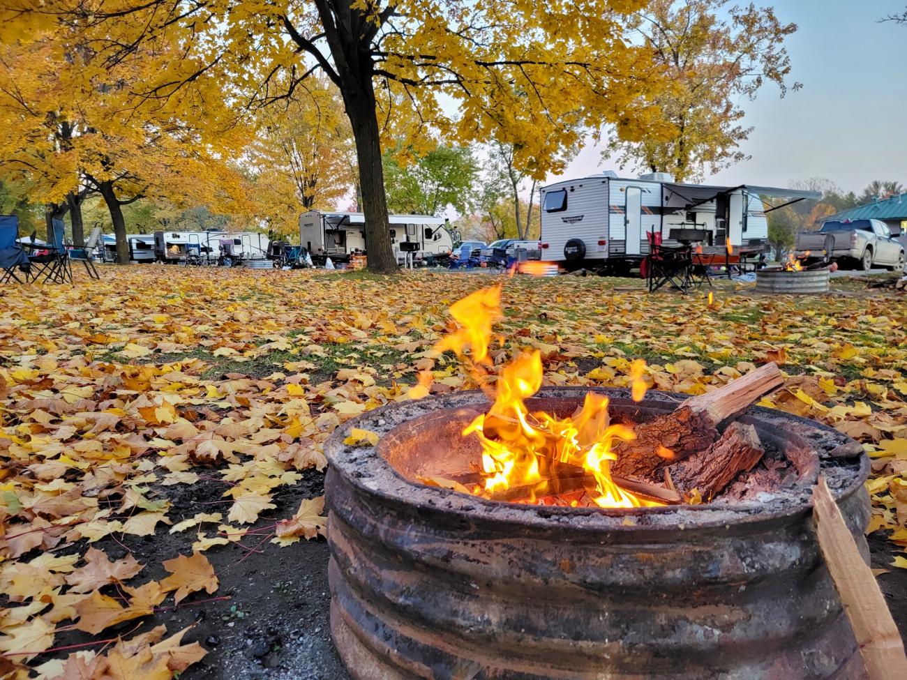 Camp Dearborn Campfire