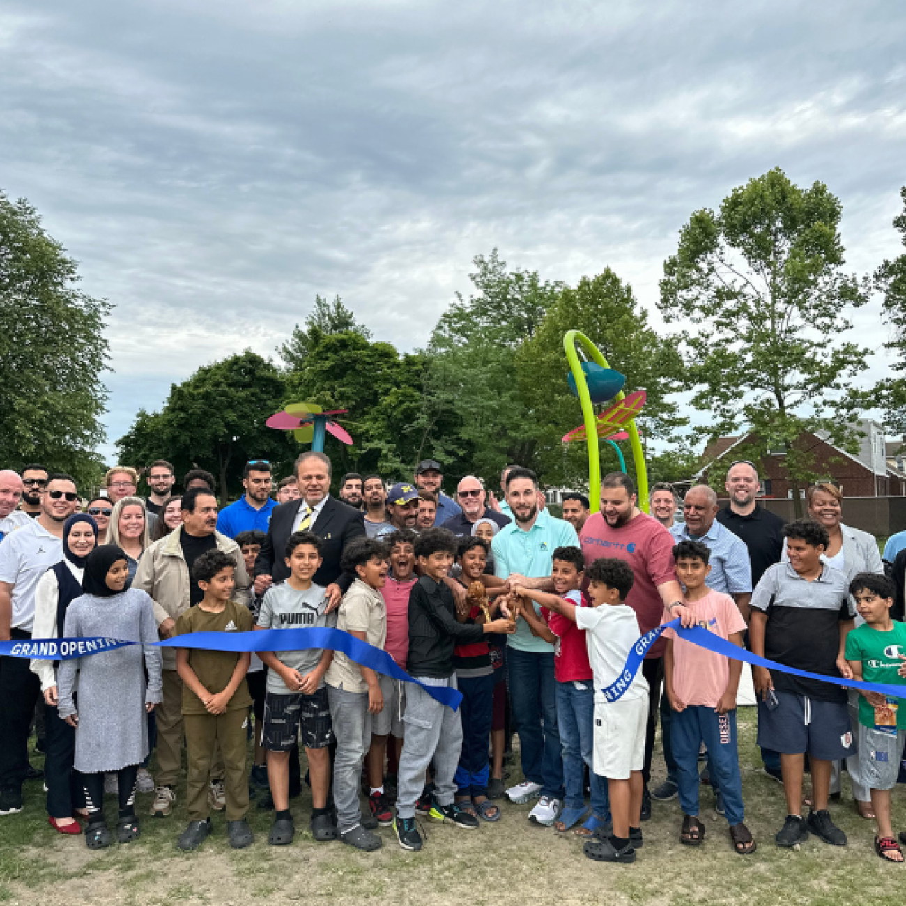 Morningside Park Ribbon Cutting Ceremony