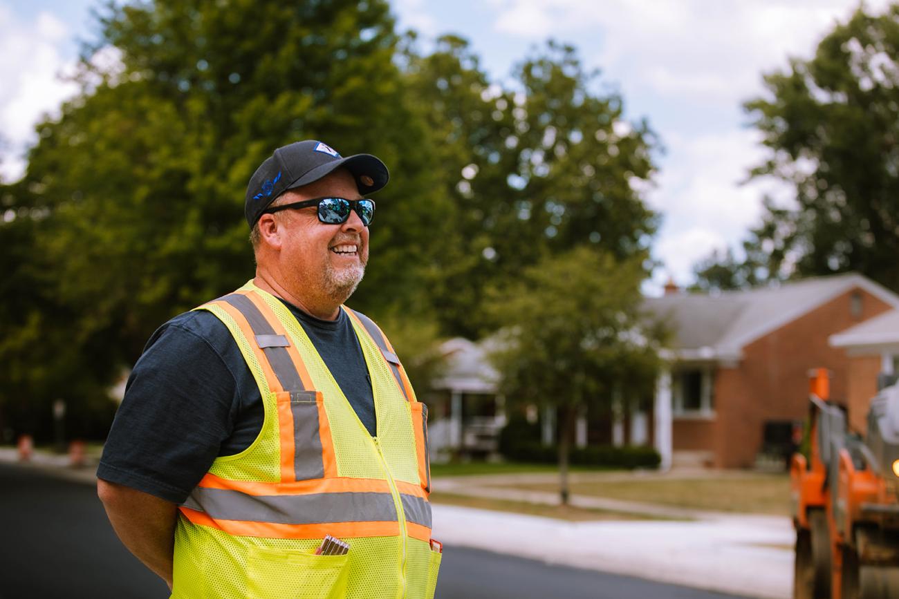 Public Works staff member