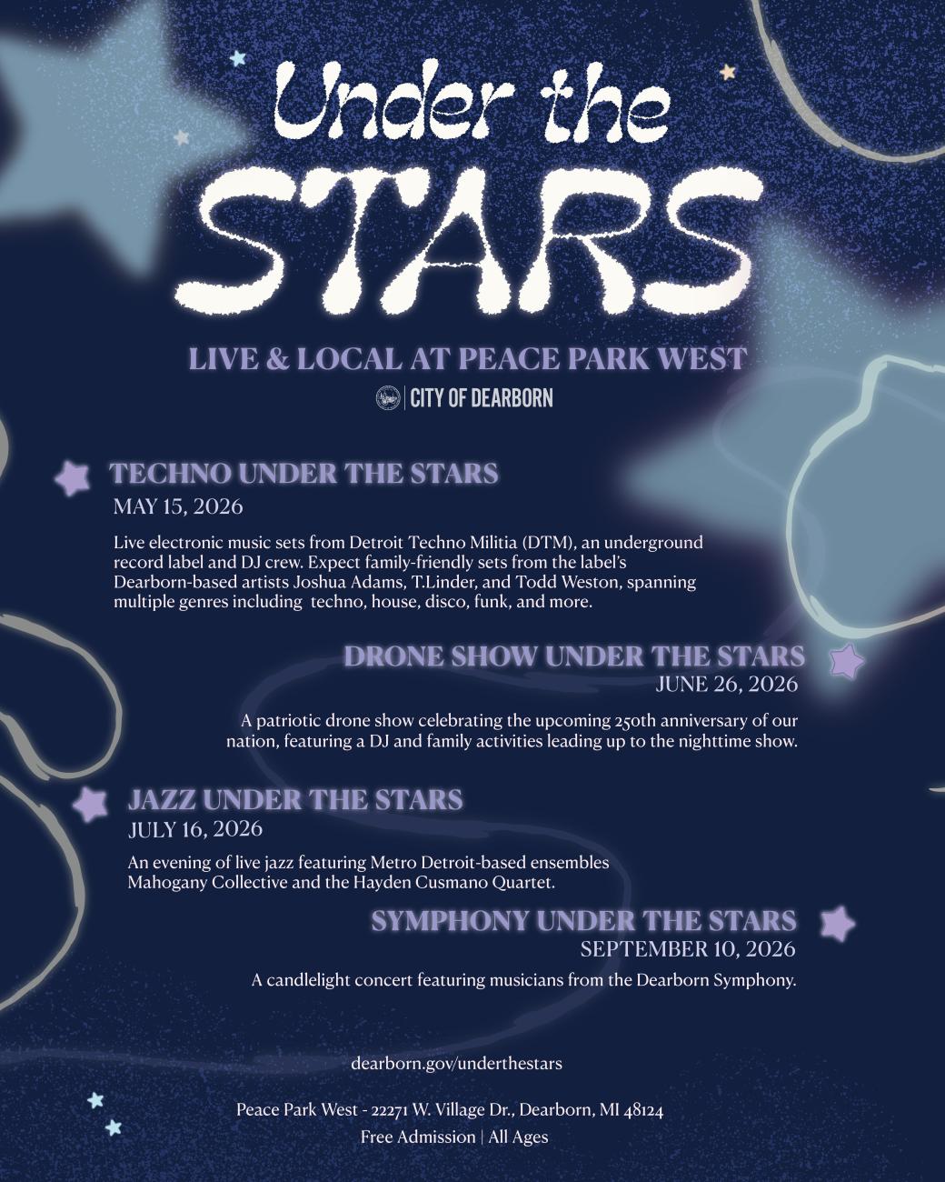 Under the Stars Poster 2026