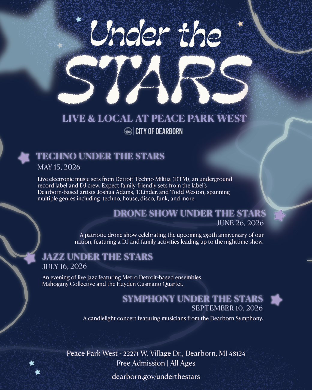 Under the Stars Digital Poster@3x