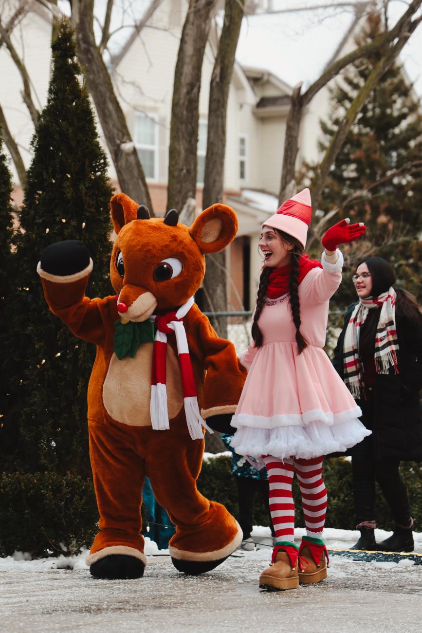 Jingle Bell Bash Reindeer