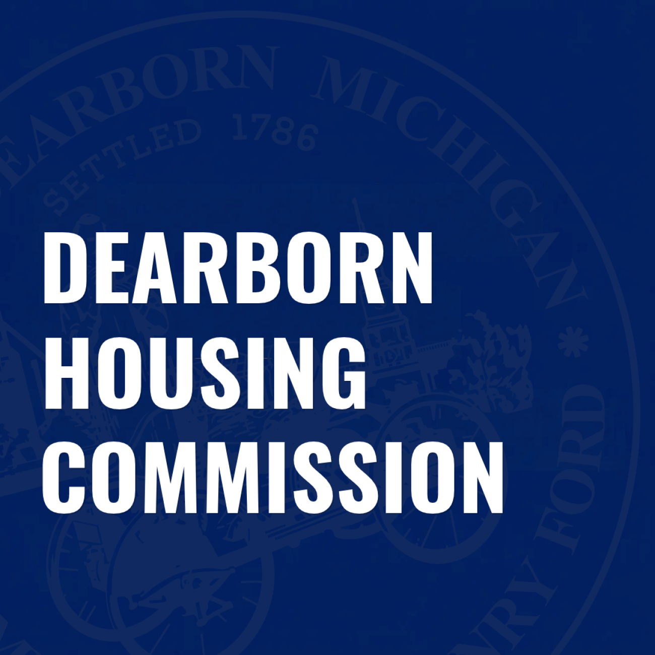 Updated Dearborn Housing Logo