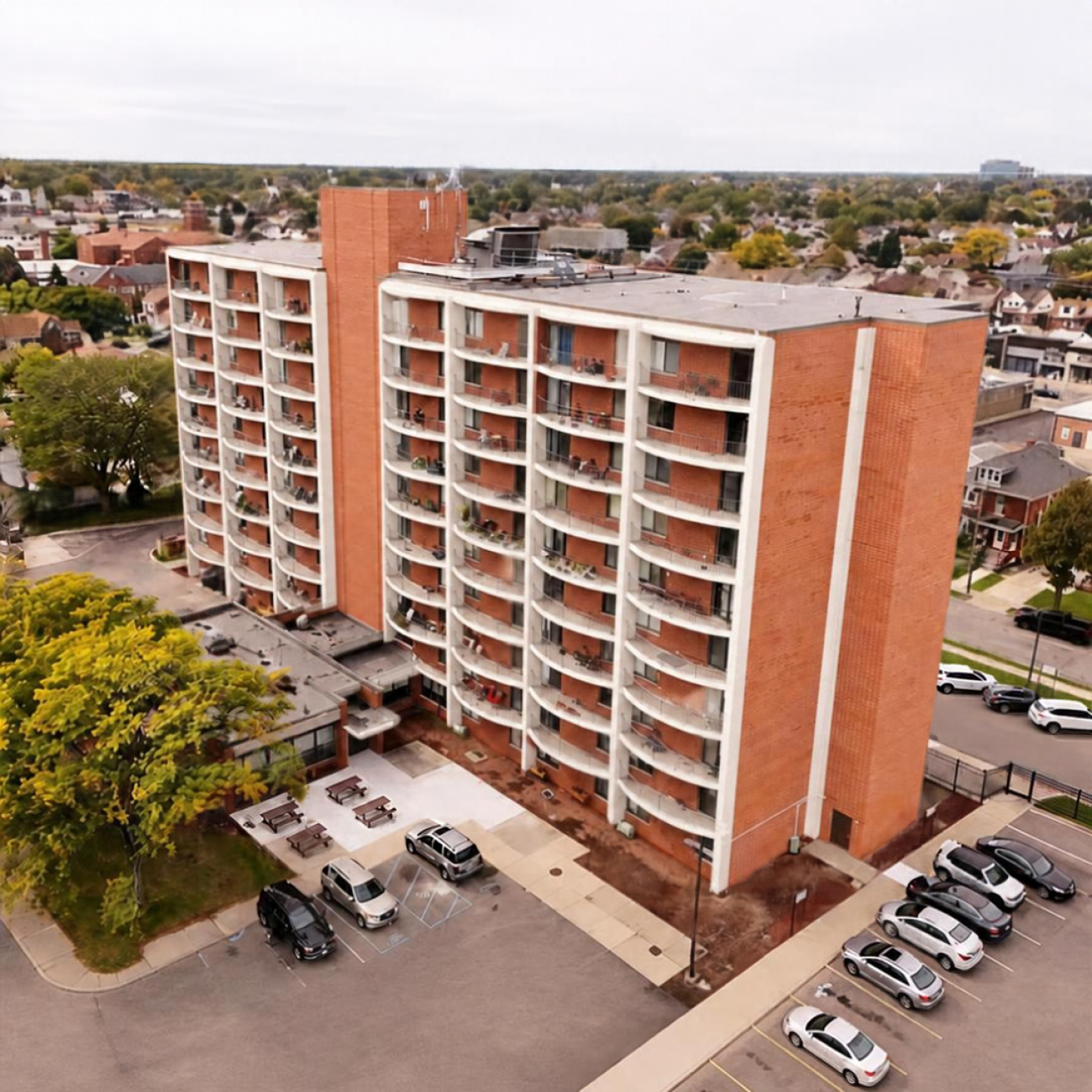 Sisson Manor Aerial