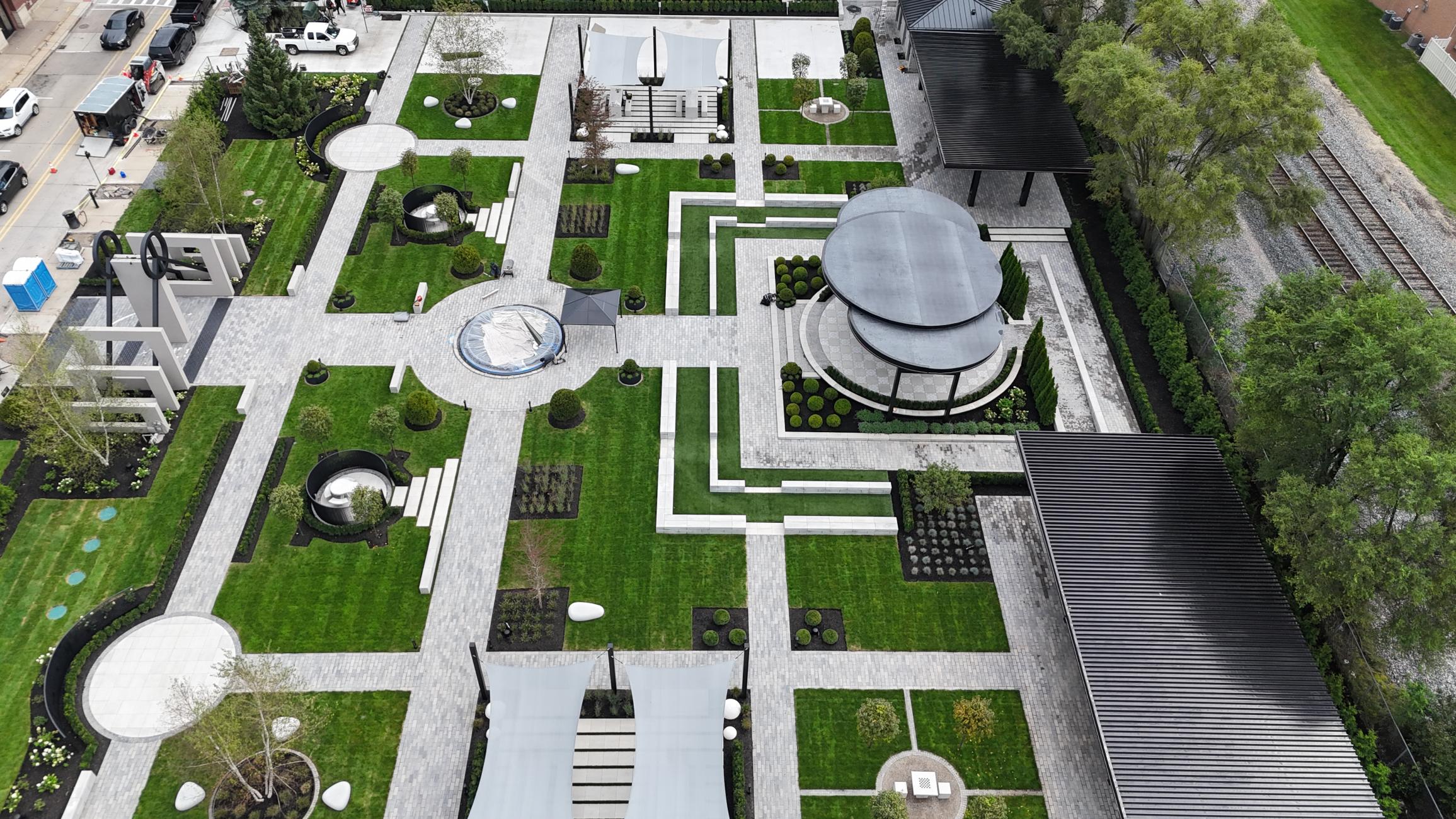 Aerial image of PEACE Park 1