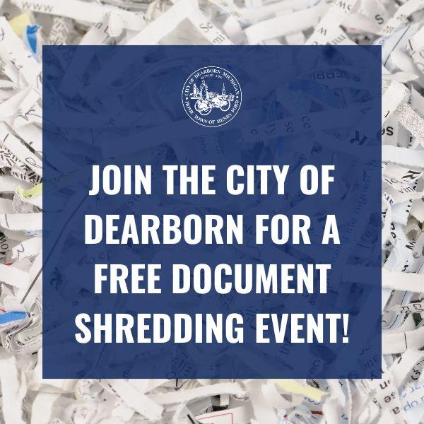 Dearborn offers free document shred day Saturday, Sept. 14