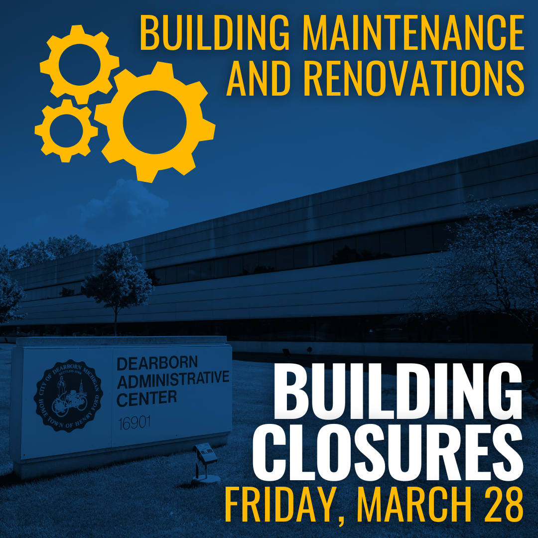 Building Closure for Maintenance 2025