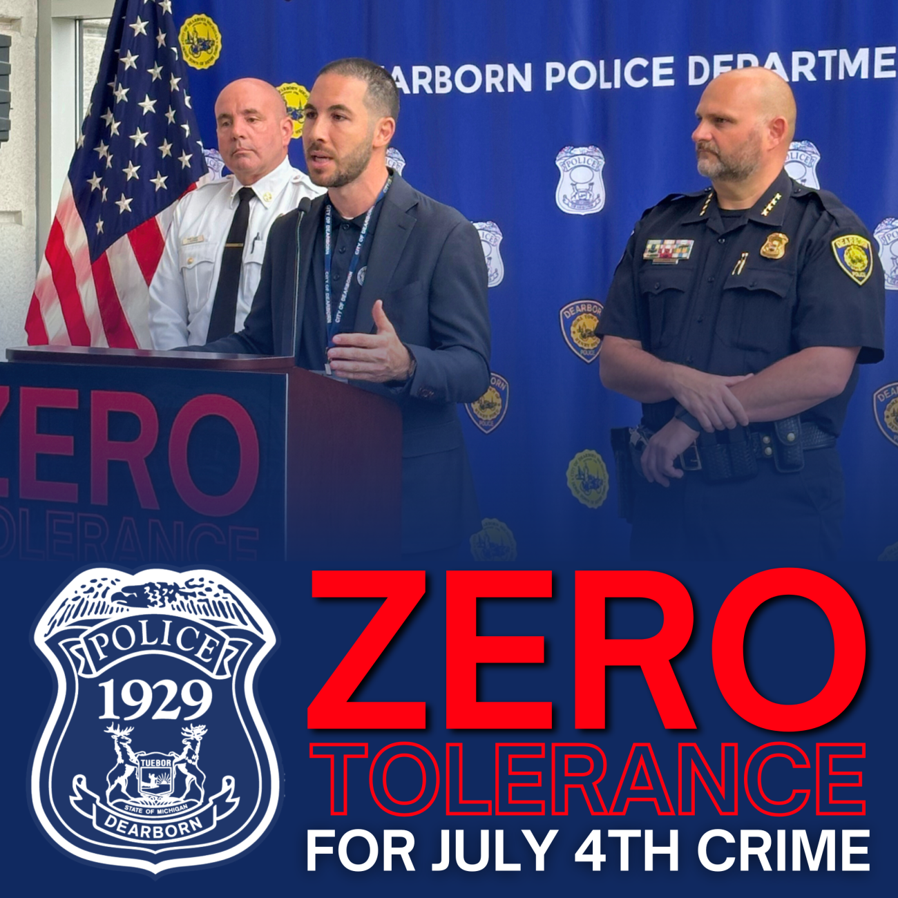 Zero Tolerance Press Conference