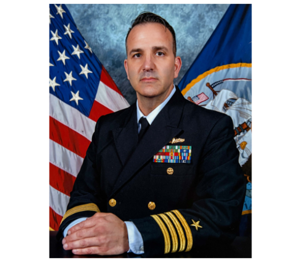 Official Military portrait of CAPT Houssein (Sam) T. Sareini